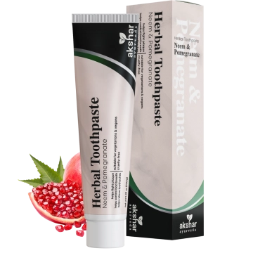 neem & pomegranate toothpaste (150gm)