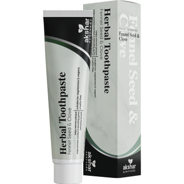 fennel seed & clove toothpaste (150 gm)