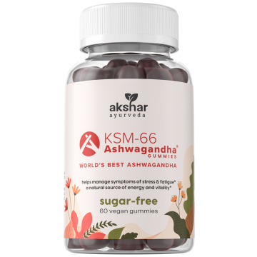 KSM-66 Ashwagandha sugar-free gummies