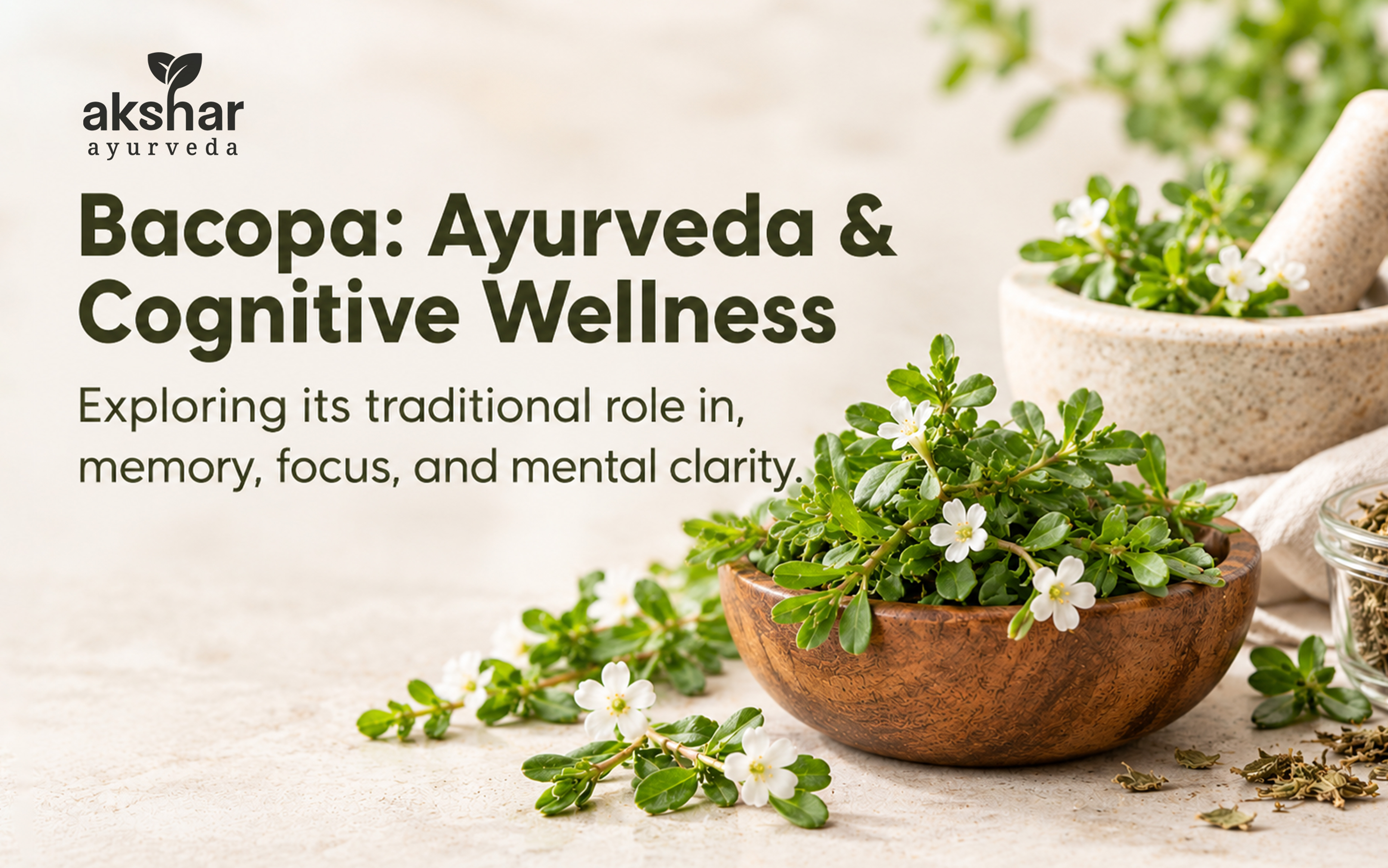 Bacopa: A Natural’s Cognitive Tonic