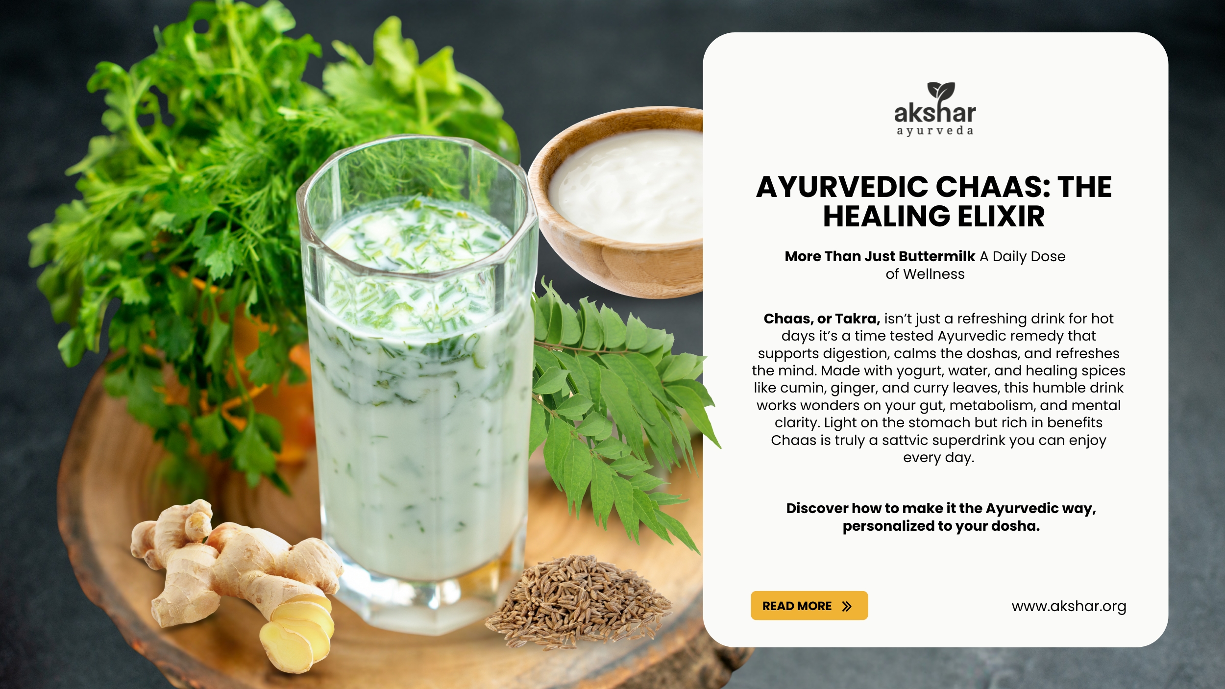 Ayurvedic Benefits of Chaas (Takra) 